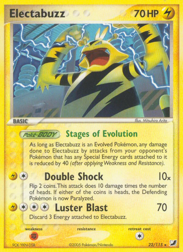 Electabuzz card