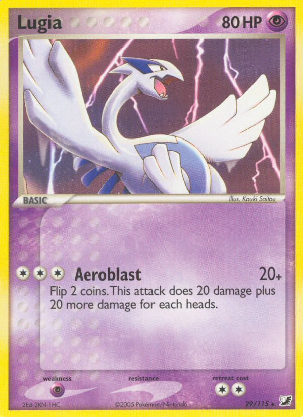 Lugia card