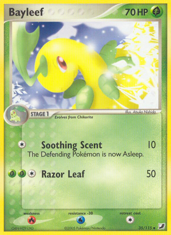 Bayleef card