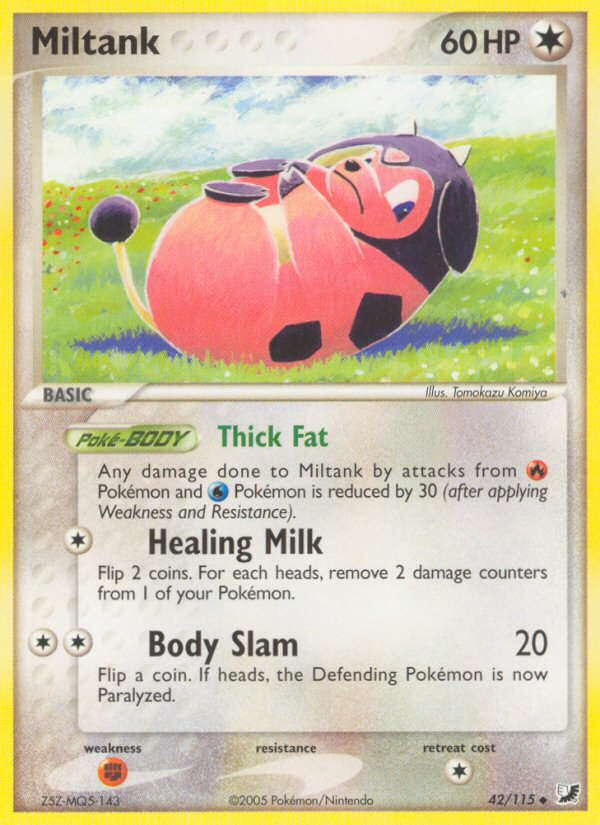 Miltank card