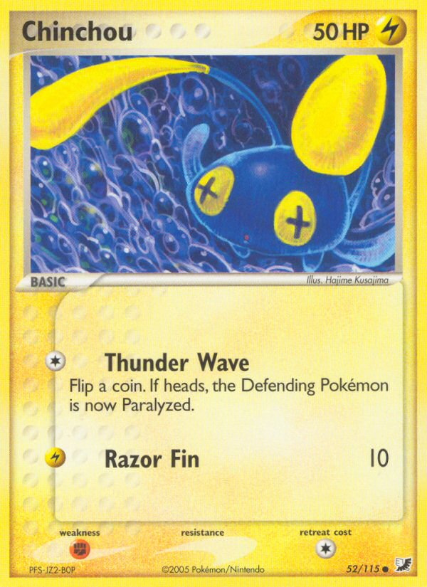 Chinchou card