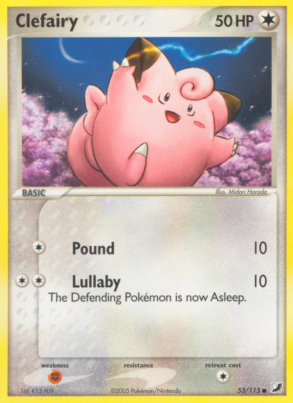 Clefairy card