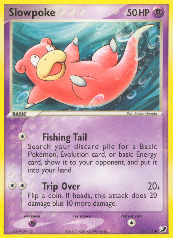 Slowpoke card