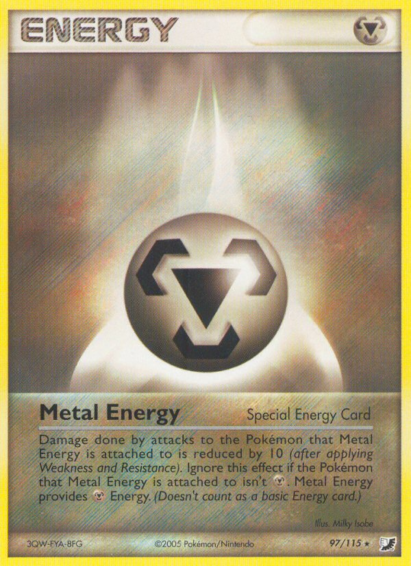 Metal Energy card