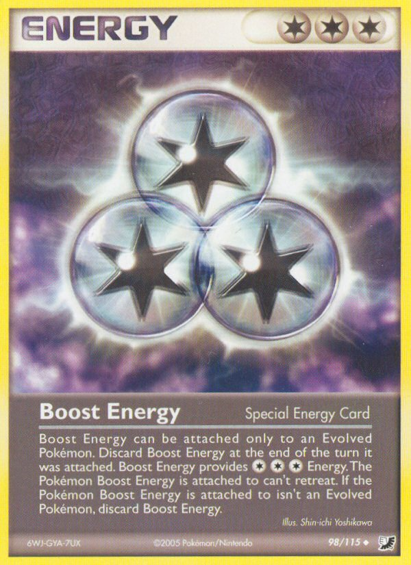 Boost Energy card