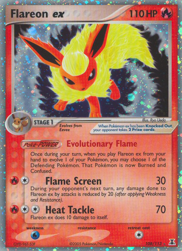 Flareon ex card