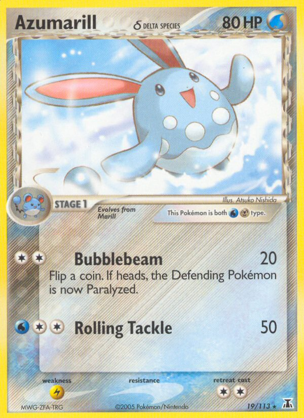 Azumarill δ card