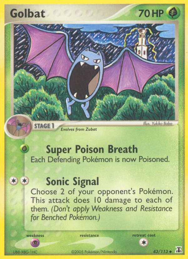 Golbat card