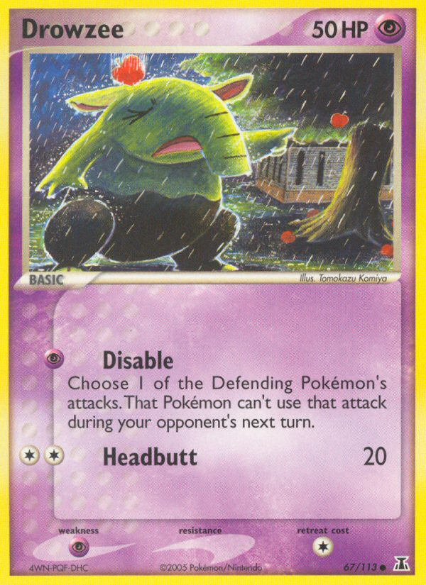 Drowzee card