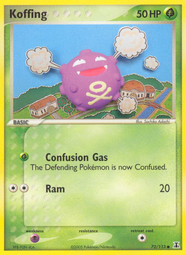 Koffing card