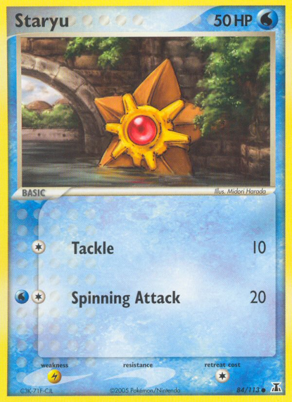 Staryu card