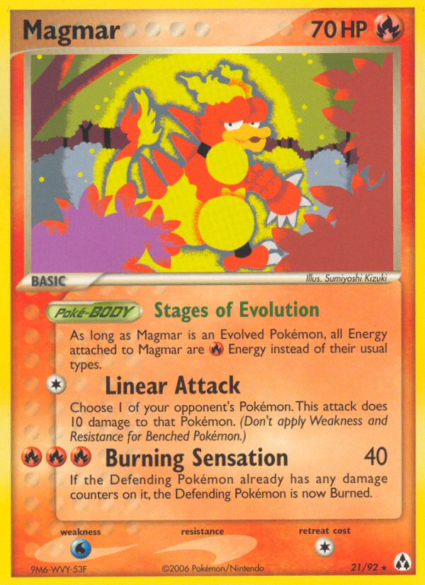 Magmar card