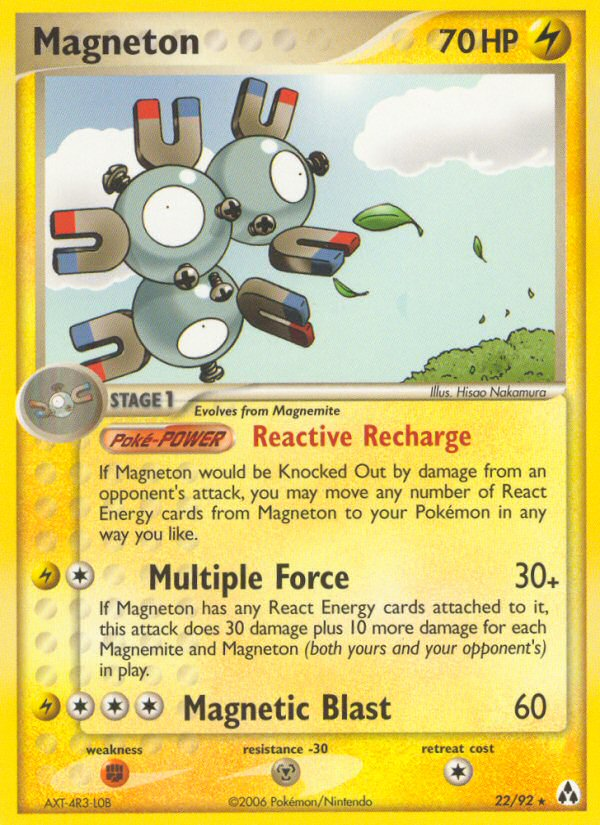 Magneton card