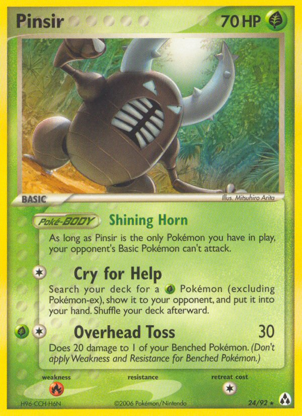 Pinsir card