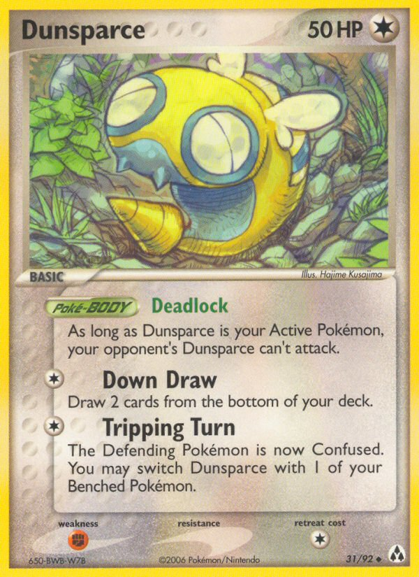 Dunsparce card