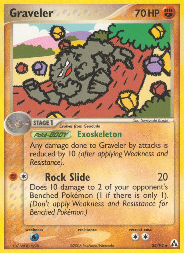 Graveler card