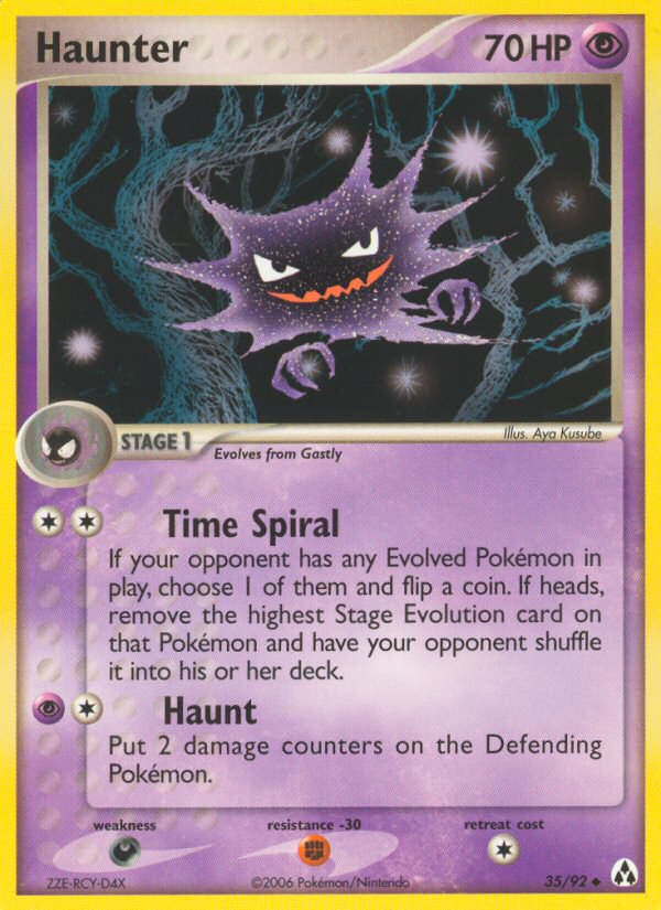 Haunter card