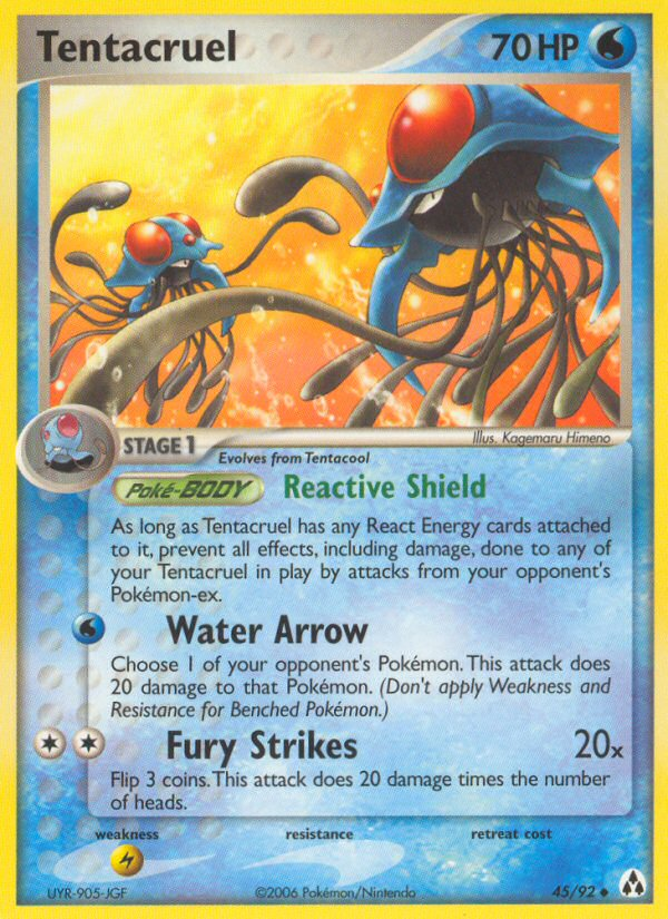 Tentacruel card