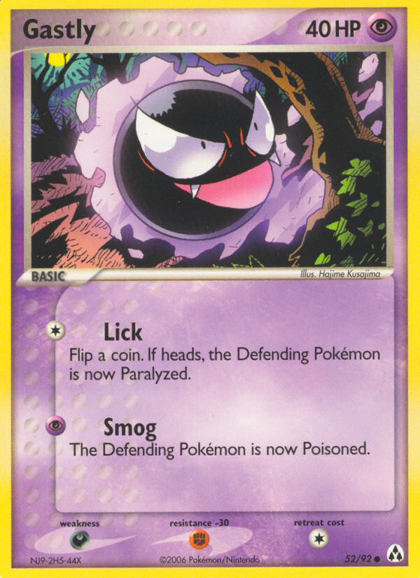 Gastly card