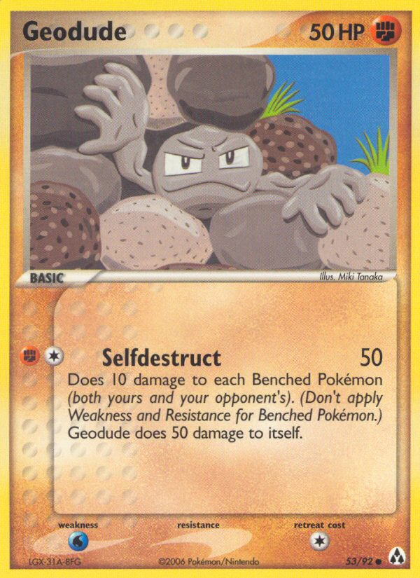 Geodude card