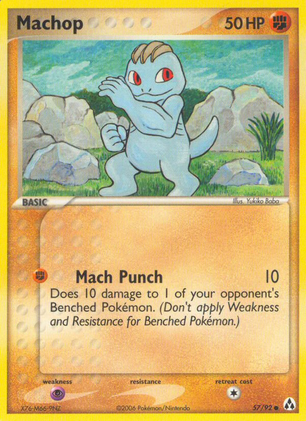 Machop card