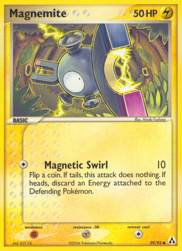 Magnemite card