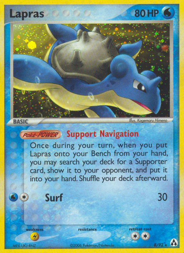 Lapras card