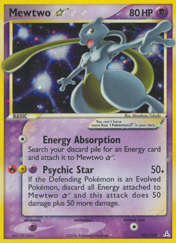 Mewtwo ★ card