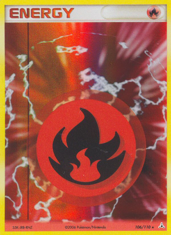 Fire Energy card