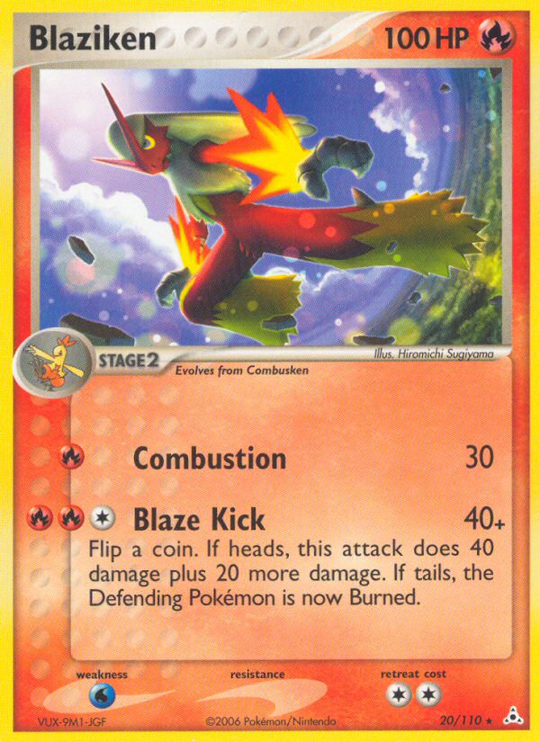 Blaziken card