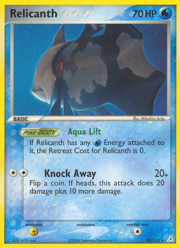 Relicanth card