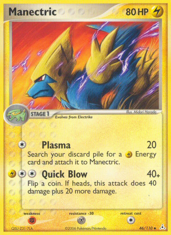 Manectric card