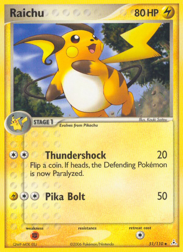 Raichu card