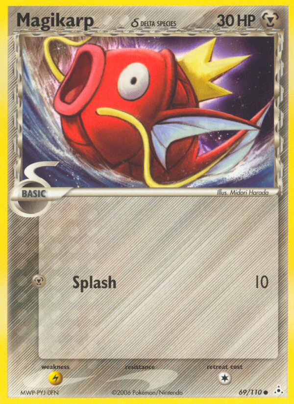 Magikarp δ card