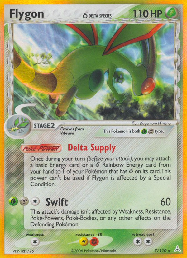 Flygon δ card