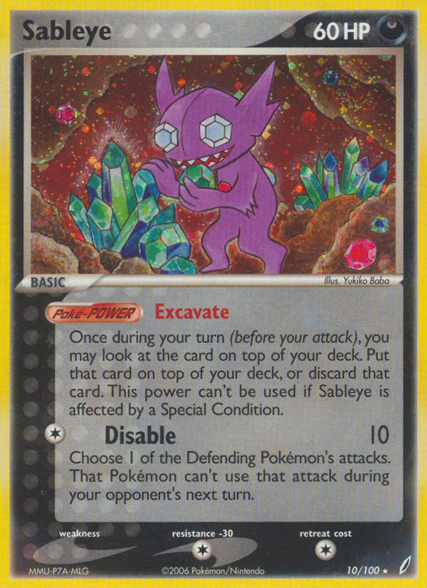 Sableye card