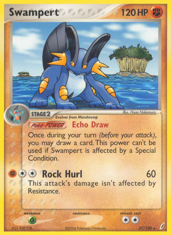 Swampert card