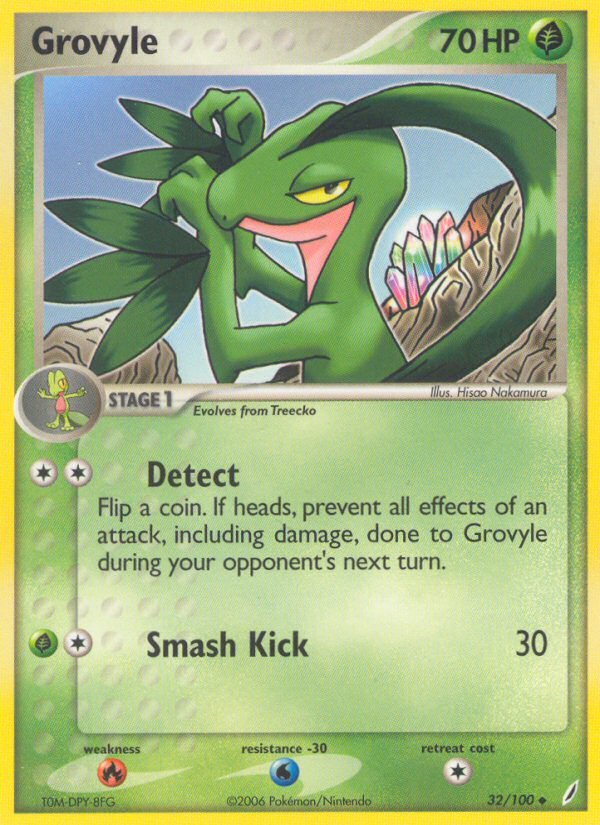 Grovyle card