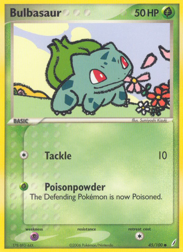 Bulbasaur card