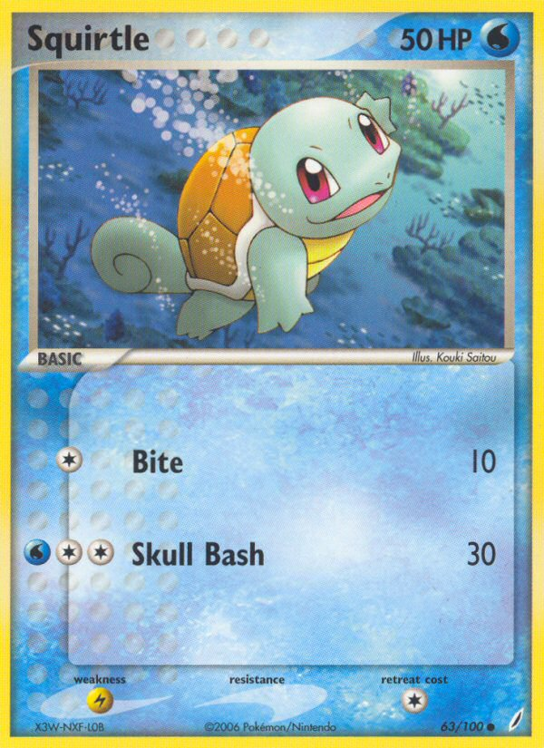 Squirtle card