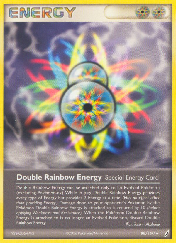 Double Rainbow Energy card