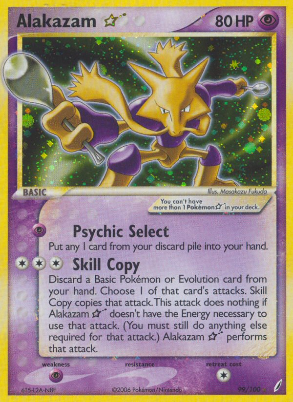 Alakazam ★ card