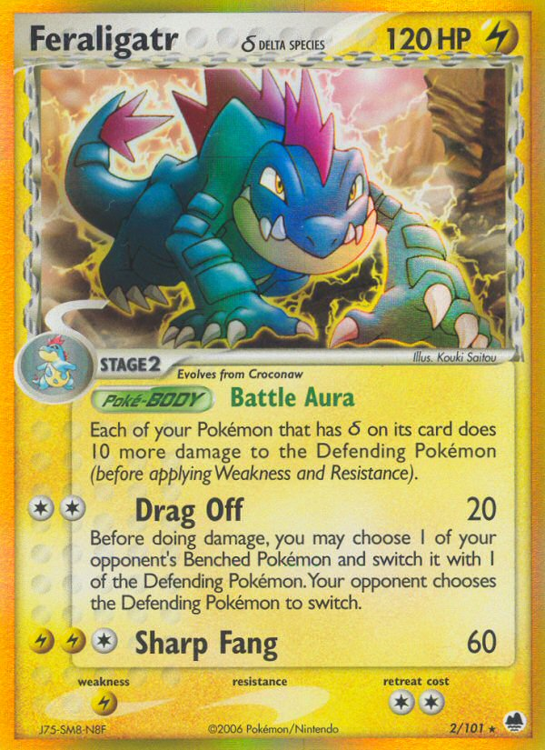 Feraligatr δ card