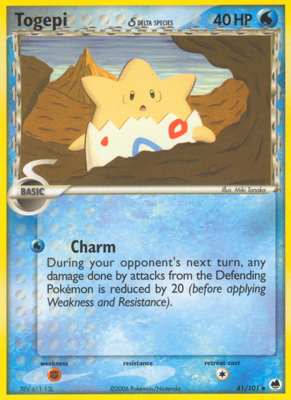 Togepi δ card