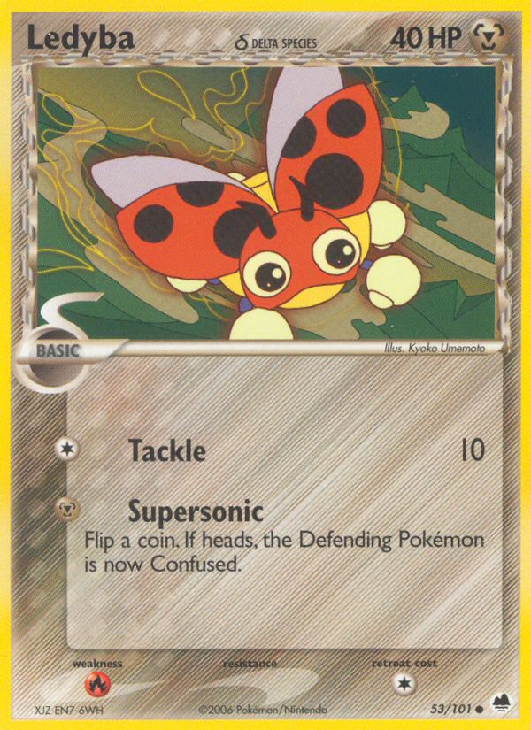 Ledyba δ card