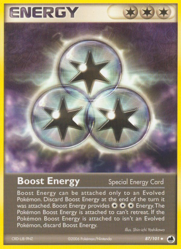 Boost Energy card