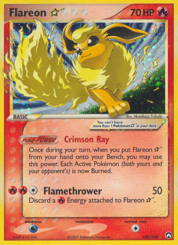 Flareon ★ card