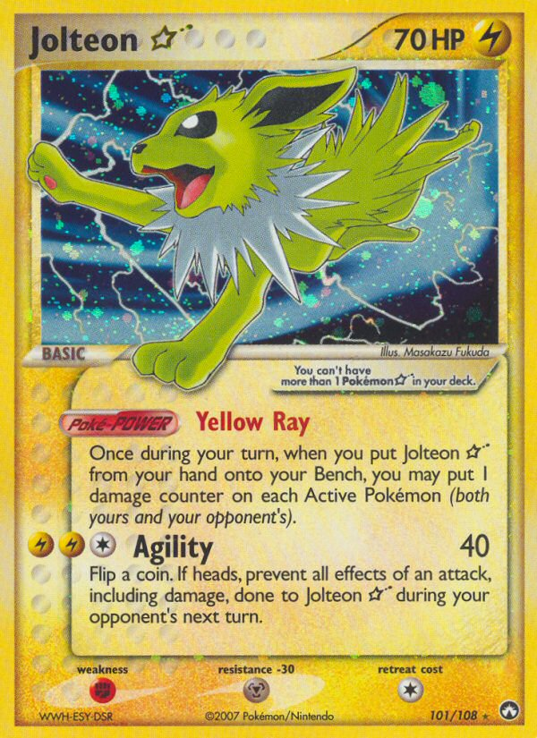 Jolteon ★ card