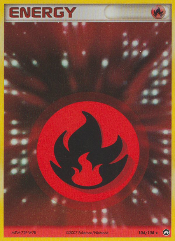 Fire Energy card