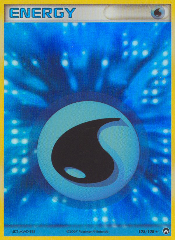 Water Energy card